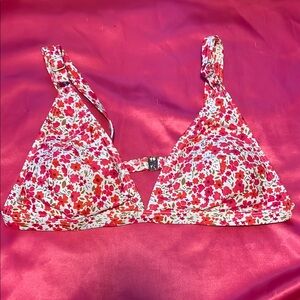 SHEIN Floral Bikini Top